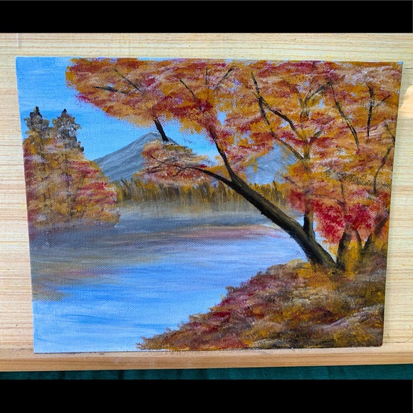Fall Water Painting - Original - Picture 3 of 4